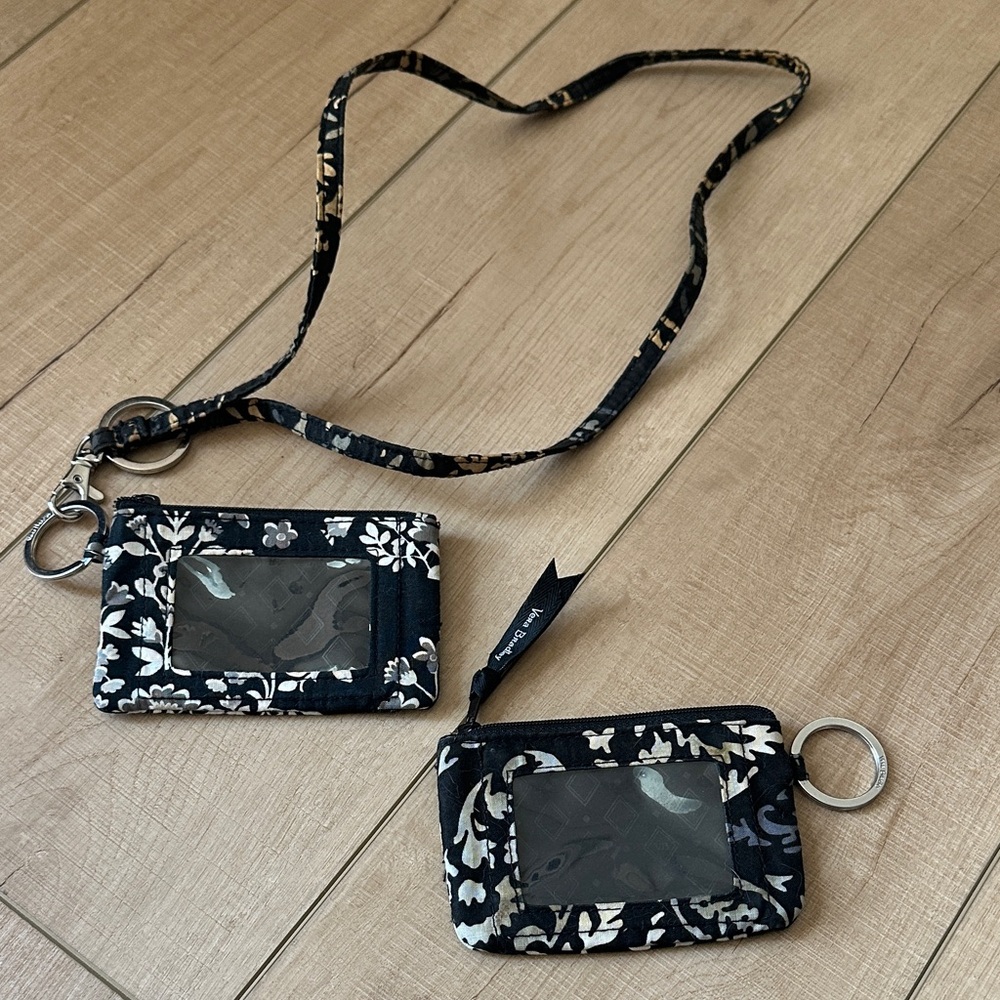 Vera Bradley Zip ID Pouches with Lanyard - Picture 2 of 5